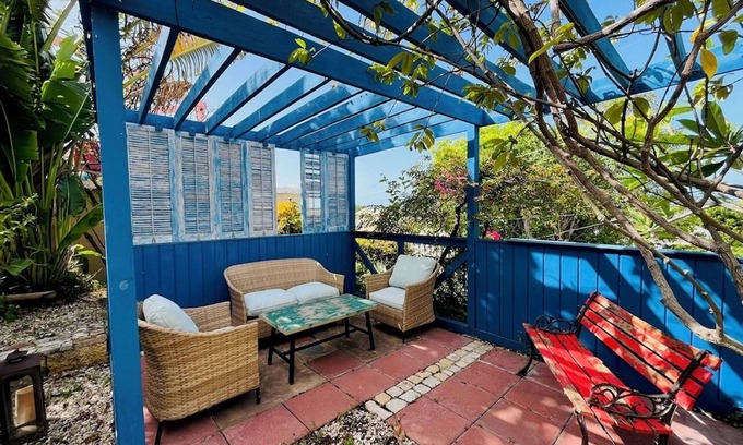 Estate East Street House | Crucian Fusion: Historic charm meets lush beauty in a rare garden oasis in downtown Christiansted!