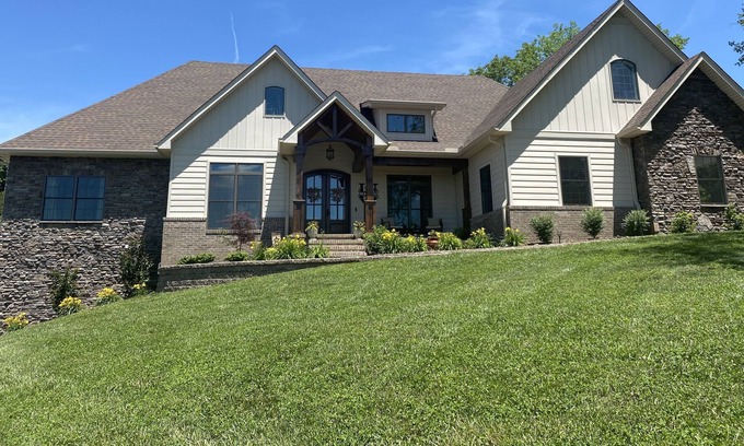 Bristol House | Custom Home 1.1 miles from Bristol Motor Speedway
