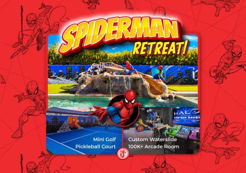 Rancho Santana Villa | Da Spidey House: Waterslide, 100K Gameroom, Pickleball, Bocceball, & More