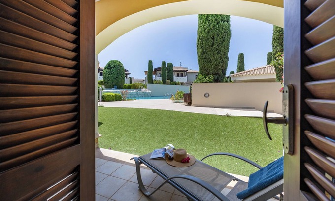 Aphrodite Hills Apartment | DA02 Adjacent to Aphrodite Hills – Pool View