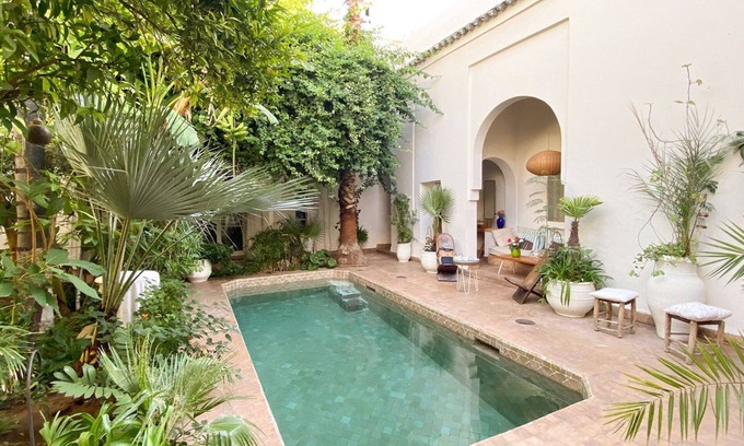 Bab Doukkala Villa | Dar Aouzal - Three Bedroom Villa, Sleeps 7