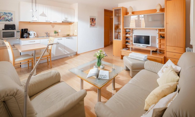 Norderney Apartment | Das Haus "windrose" Liegt Zentral in der Nähe des Kurparks
