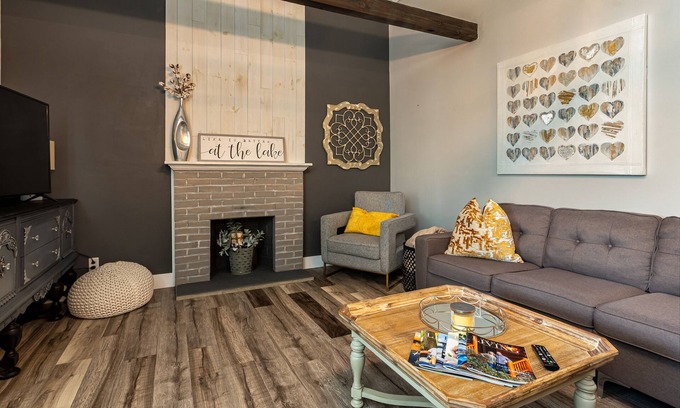Goreville Cabin | Deep Water | French Country Chic Cottage