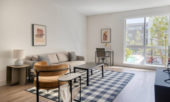 Mountain View Apartment | Delightful Mountain View 1BR w/Gym, Pool, near Retail, by Blueground