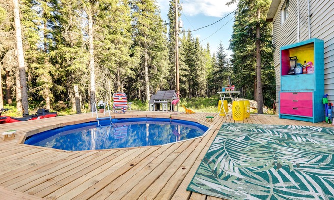 Delta Junction House | Delta Junction Rental w/Shared Pool & Hot Tub!