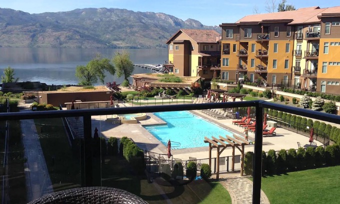 Westbank Condo | Deluxe 2 floor Lakefront Condo with Pool