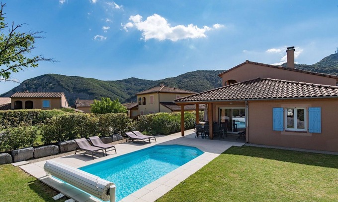 Vallon-Pont-d'Arc Villa | Deluxe Ardeche Villa | Villa Agape | 4 Bedrooms | Private Pool | Perfect for.