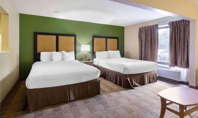 Cary Apartment | Deluxe Double Studio at Extended Stay Cary 1