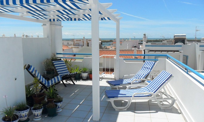 Cabanas Apartment | Deluxe Penthouse Apartment by the Sea, 3 Large Terraces, Free Wifi
