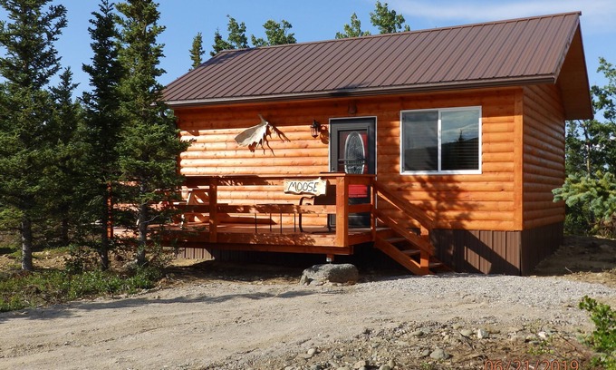 Healy Cabin | Denali Wildlife Moose Cabin Luxury with a touch of Rustic