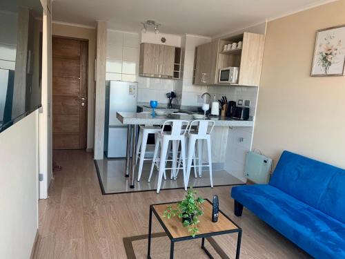 Chillan Apartment | Departamento Centro Chillan - Parking -Vista