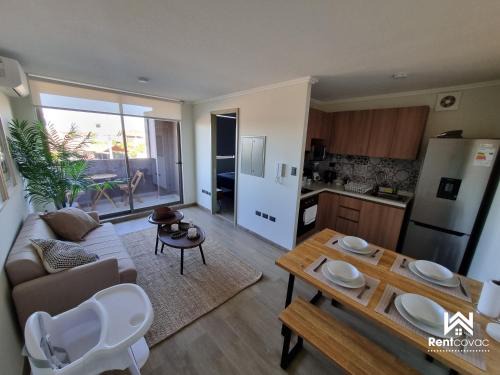 Talca Apartment | Departamento Corporativo II Talca Las Rastras ' Valles del Country - RENTCOVAC - Factura Inmediata