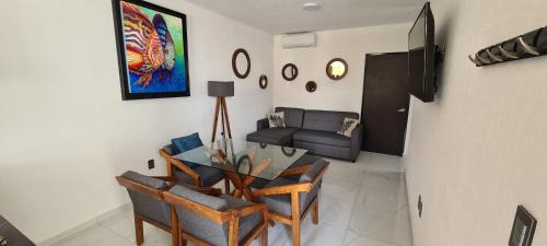 Manzanillo Apartment | Departamento en condominio con alberca y área infantil