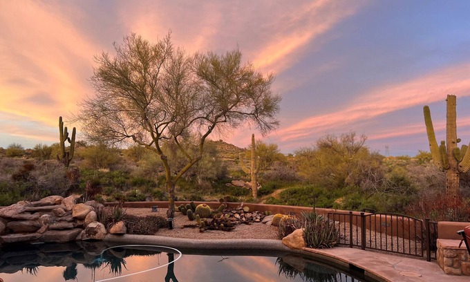 Scottsdale House | Desert living with gourmet kitchen, pool, spa, and separate casita!