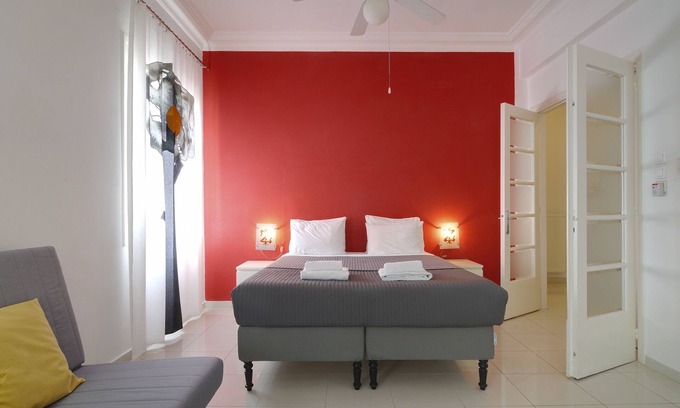 Pangrati Apartment | Design Studio with Balcony