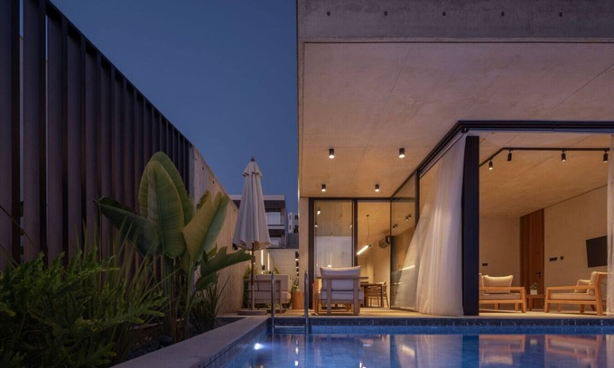 Chlorakas House | Designer Bungalow with Private Infinity Pool in Paphos