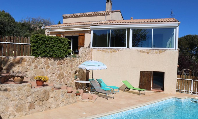 Saint-Savournin Villa | Detached villa, dominant, 4 bedrooms, 3 stars