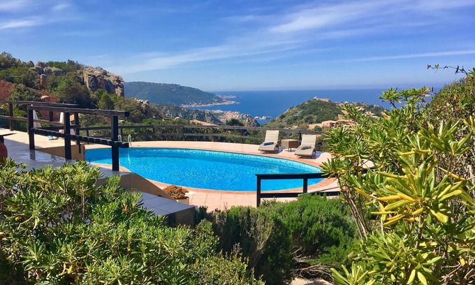 Costa Paradiso Villa | Detached Villa with private Pool and amazing Sea view