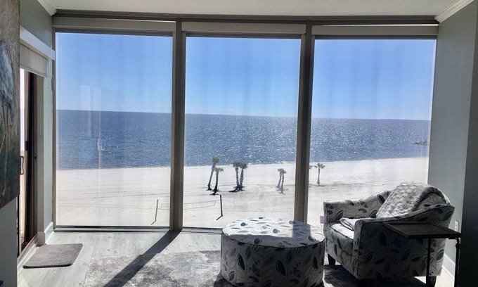 Biloxi Condo | Direct Beachfront 5th. Floor center unit with Million Dollar Views. Seabreeze.