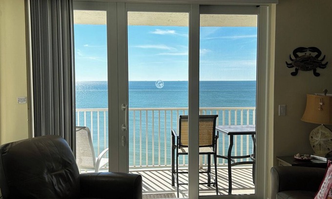 South Island Condo | Direct Gulf VIEW from 9th Floor Condo - Amazing Sunsets - On The Beach!