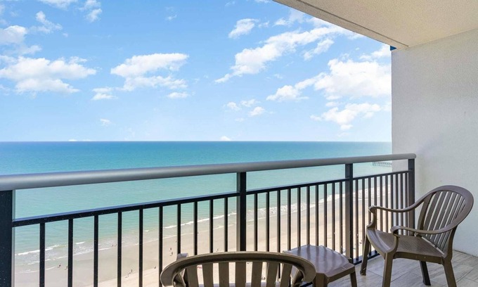 Downtown Myrtle Beach Condo | Direct Ocean Front View - Bay View on the Boardwalk by Luxury Beach Rentals