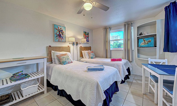 Golden Beach Condo | Directly on the Gulf - Unit 15 - Efficiency - Second Floor - Sleeps 2