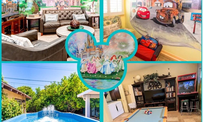 Hermosa Village House | Disneyland Walking Distance Home or 2 min Drive.