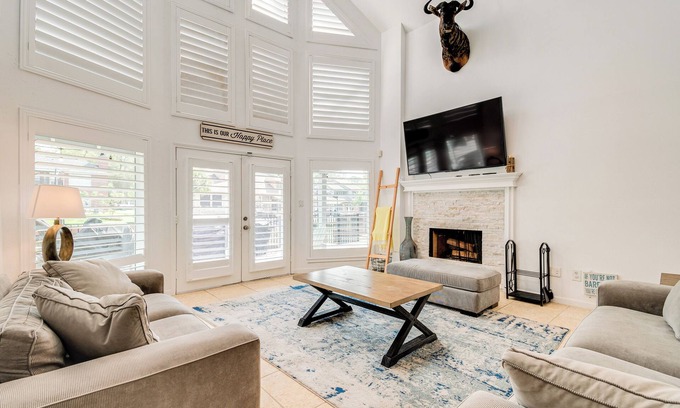 Walden on Lake Conroe House | Dock & Outdoor Entertainment: Home on Lake Conroe