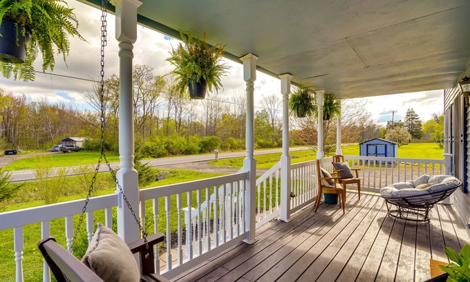 Etna House | Dog-Friendly Freeville Home ~ 8 Mi Cayuga Lake!