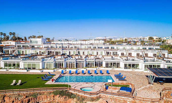 La Paloma House | Dog-friendly ocean-view home with heated outdoor pool, hot tub, streaming, patio