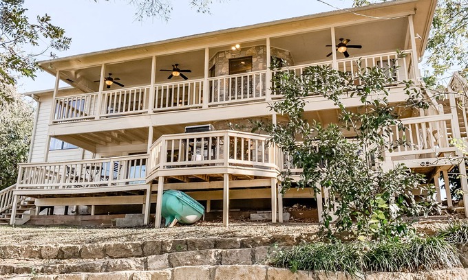 Seguin House | Dog-Friendly, Riverfront Getaway w/ Private Dock, Free WiFi & Washer/Dryer!
