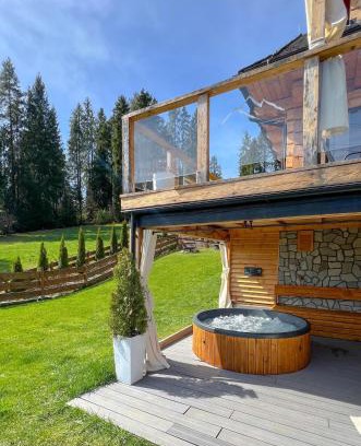 Lapsze Nizne House | Dom na Zielonym Wzgórzu z własną Sauną i Jacuzzi