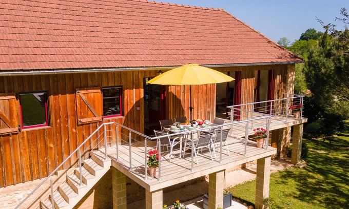 Sagelat House | Domaine de La Banne - 4-star Gîte, private heated pool, stunning location