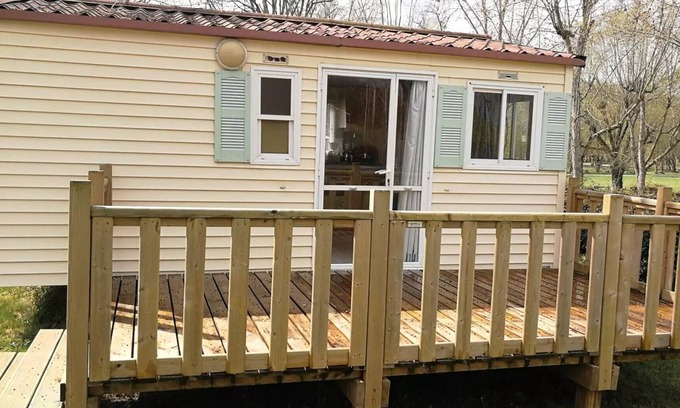 Prayssas House | Domaine du Lac de Neguenou * - SOLO mobile home - 1 bedroom - 2 people