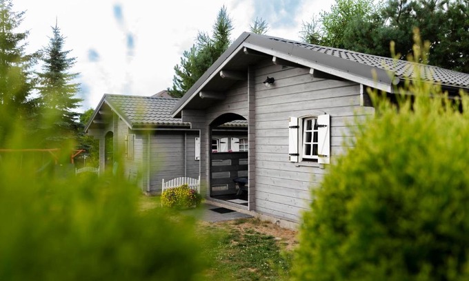 Debina House | domki letniskowe drewniane szenodo na Jodłowej