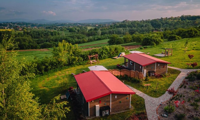 gmina Biskupice House | Domki na Górniej Łące - Dwa Wróble