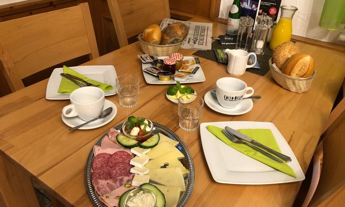 Ludwigsburg-Sud Bed & Breakfast | Doppelzimmer - Hotel Cocco Bello in der Villa Foret