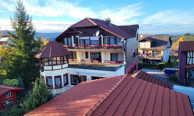 Rotensol Apartment | Doppelzimmer Landhotel Schönblick mit Balkon 02