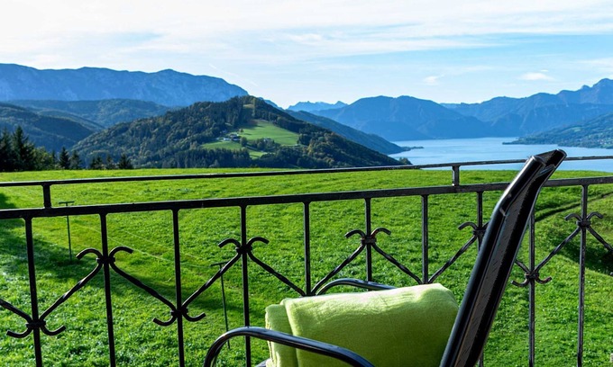 Weyregg am Attersee Apartment | Doppelzimmer mit Balkon 11 - Brandnerhof