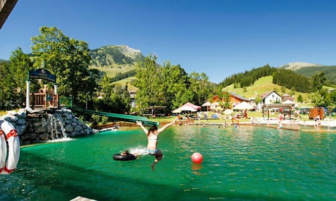 Russbach am Pass Gschuett Apartment | Double room with balcony (half board) - Apart- /Wellnesshotel Dachsteinresort