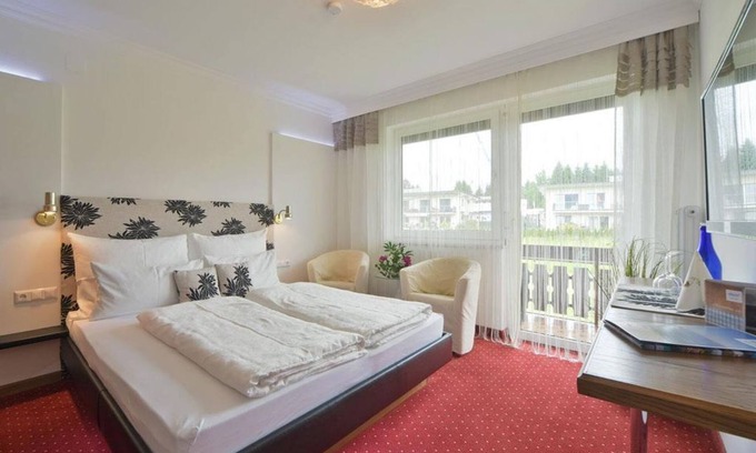 Drobollach am Faakersee House | Double room balcony - Biohof Naturzeit Faaker See