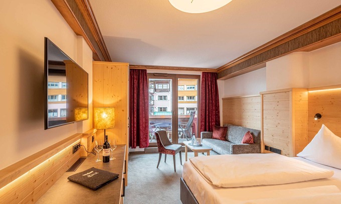 Haldensee Apartment | Double room - Feuerlilie - Hotel Tyrol am Haldensee