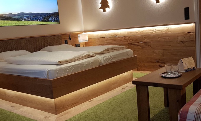 Oberrarbach Apartment | Double room with balcony