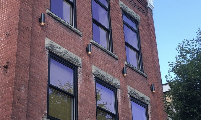 Wyalusing House | Down town Town house will make you smile.