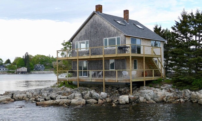 Bass Harbor House | Downstairs Level Of Two Story Home in Bass Hbr. Upstairs is a separate rental.