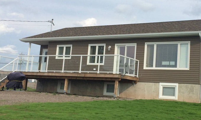 Cheticamp House | Downstairs (Unit 2) in New House, Deck, Hiking Trails Nearby