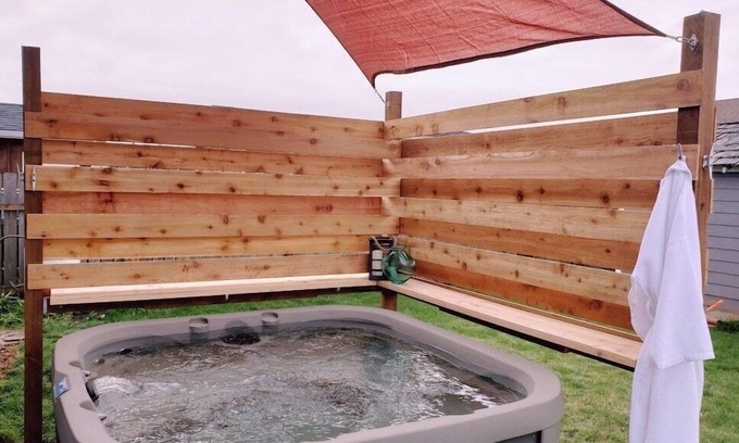 Long Beach House | *Downtown Location*Hot Tub*Fenced Yard for Dogs*