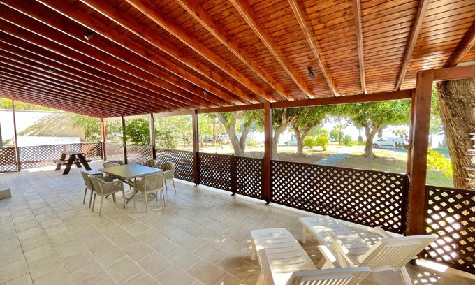 Agios Tychon Villa | Dream Beachfront Bungalow