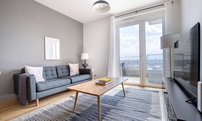 Erdberg Apartment | Dreamy Landstraße 1BR w/Pool, Playground & Gym, nr Shops, by Blueground