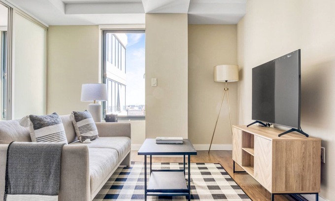 Theatre District Apartment | Dreamy Theatre District 1BR w/Gym & W/D, near Boylston T, by Blueground